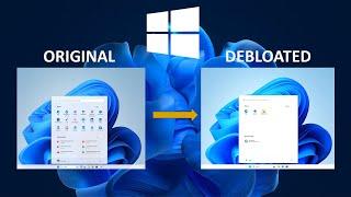 Debloat Windows 11 with Powershell. Easy guide.