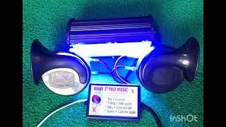 Full sound horn and  LED lite  plus different function  .