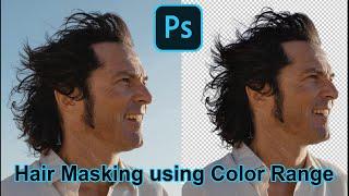 Hair Masking Using Color Range In Photoshop | How to extract hair | AamirGFX