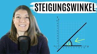 STEIGUNGSWINKEL EINFACH erklärt! (Lineare FUNKTIONEN / STEIGUNG / STEIGUNGSDREIECK)