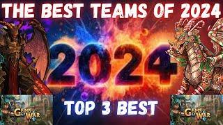 Gems of War BEST TEAMS of 2024 | 3 Best Teams of the year that came to prominence in 2024