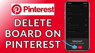 Delete Board: How to Delete a Board on Pinterest | Pinterest (Easy & Quick)