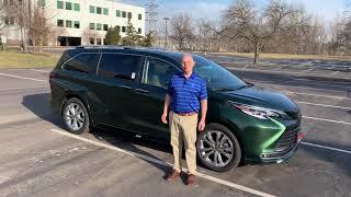 2021 Sienna Hybrid Limited Platinum Review.