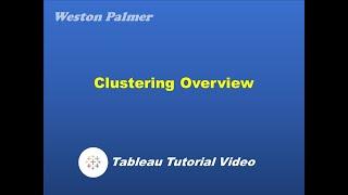 Tableau Tutorial - Clustering Overview