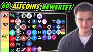 TOP 60 ALTCOINS im POTENZIAL, RISIKO & PREIS bewertet! | Kryptos kaufen 2024 Deutsch