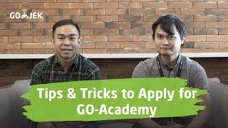 Tips & Tricks to Apply for GO-Academy