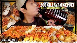 200 CILI AYAM GEPUK PAK GAMBUS! TAUBAT TAK MAU LAGI DAH  | MUKBANG MALAYSIA