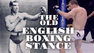 The English Boxing Stance. No, it’s not Irish, and yes you see it all the time in MMA & Muay Thai