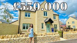 House tour UK in Cotswolds  4 bedroom new build home