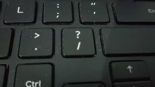 How to type backward slash (\) or forward slash (/) using on keyboard