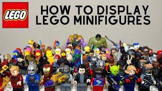 Easy and Cheap LEGO Minifigure Display Ideas!