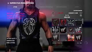 WWE 2K18 Roman Reigns NEW WWE SummerSlam 2018 Vest Attire