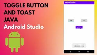 Togglebutton Java || Android Studio