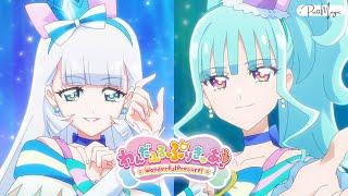[1080p] Cure Nyammy & Cure Lillian Transformation {Ver. New} (Wonderful Precure)