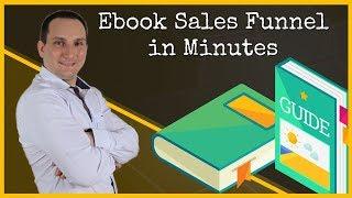 How to Build an EBook Sales Funnel in Minutes | Ebook Giveaway Funnel