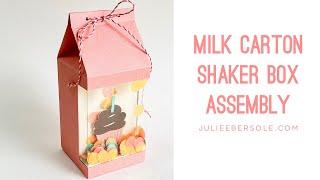 MILK CARTON SHAKER BOX ASSEMBLY TUTORIAL