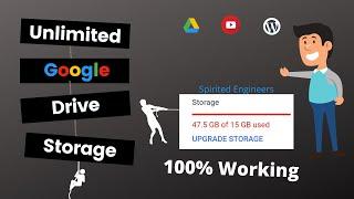 Google Drive Unlimited Storage - 2020 | How to get unlimited storage on google drive lifetime