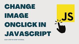 How to change image onClick in javascript 2022