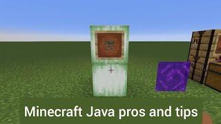 Minecraft Java pros and cons + a few tips