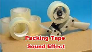 Loud Packing Tape Sounds Noises | Film & Sound Effects No Copyright