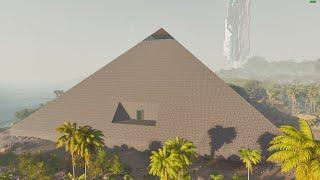 ARK  Survival Ascended Pyramid and Base Tour