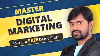 Free Digital Marketing Demo Class: Launch Your Digital Career with Indras Academy