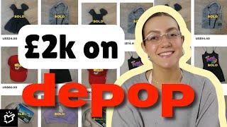 Making £2k/MONTH on depop? | How to increase sales on depop