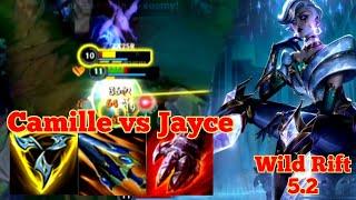 Camille vs Jayce Top - Wild Rift 5.2a Baron Lane