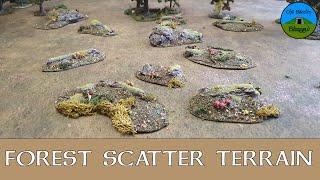 Forest Scatter Wargaming and RPG Terrain