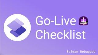 Is Your Site Ready to Go Live? Follow This Go-Live Checklist in Power Pages for a Flawless Launch! 