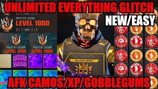 *NEW* AFK UNLIMITED EVERYTHING GLITCH BO6! SOLO CAMOS/XP/GOBBLEGUM! BO6 GLITCHES! BO6 ZOMBIES GLITCH