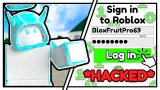 I HACKED My Best Friends ACCOUNT on Blox Fruits And This Happened...