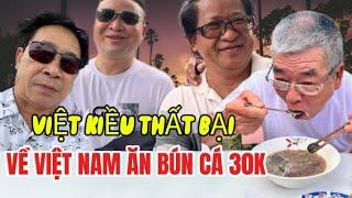 Việt Kiều thất bại về Việt Nam ăn bún cá 30k #vietnam #viettv