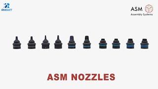 ASM SIPLACE/ SIEMENS SMT Nozzles, Nozzle 713/913; Nozzle 723/923; Nozzle 724/924 and Nozzle 739/939