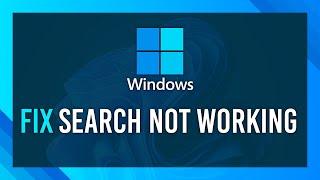 Fix Windows 10/11 Search Not Working | EASY | Updated Guide