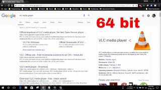 How to download VLC media player for windows 64bit | How to | VLC | 64 bit