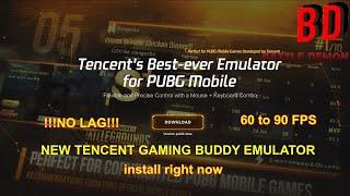 Pubg Mobile NEW TENCENT GAMING BUDDY EMULATOR | 60-90FPS BEST ON LOW END PC