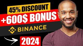 Binance Referral Code 2024 | 45% Fee Discount (New Binance Bonus & Promo Code)