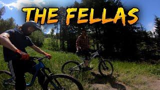Mountain Biking With The Fellas #shorts