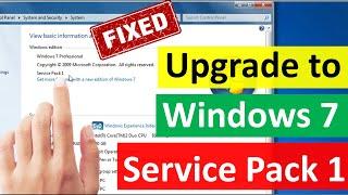 windows 7 service pack 1 download for 64 bit 32 bit | this program requires windows service pack 1