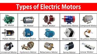 Electric Motors Types, Usages and Applications