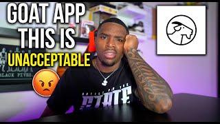 Goat App May Be Worse Than Stock X ! | Did This Happen To You?