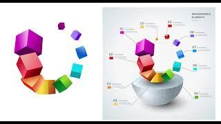 Most Creative Vector Infographic 3d Cubes Design - Techniques for Experts & Beginners - Ahsan Sabri