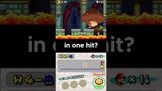 How to kill the Giant Goomba in one hit