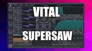 Sound Design: Supersaw | Vital Tutorial (Deutsch/German)