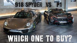 Mclaren P1 Vs Porsche 918 Spyder: Which Should You Buy?