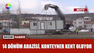 Arazisine konteyner kent kurulacak