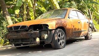  Project To Restore Damaged Old DAEWU Car // Complete Restoration Of DAEWU Car lalos