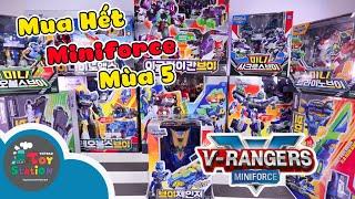Tất cả mọi thứ về Miniforce mùa 5 V-Rangers, Hộ Thần Rừng Xanh ToyStation 772