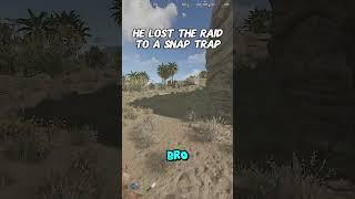 He lost all his boom to a snap trap #rust #rustgame #rustconsole #rustclips #rustpvp #gaming